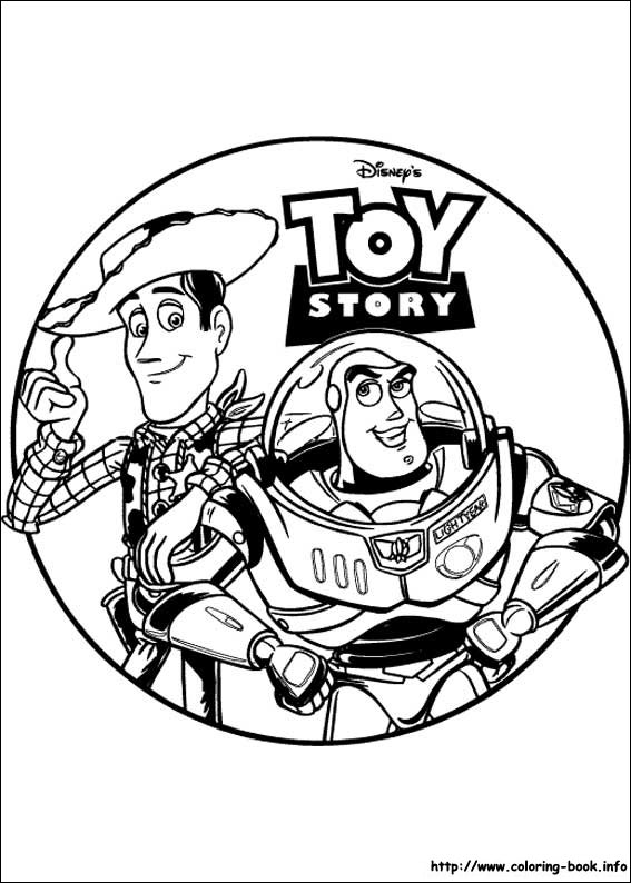 Toy Story coloring picture